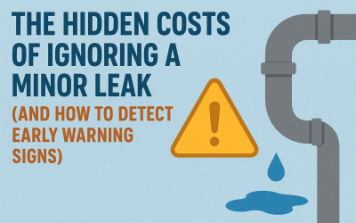 The Hidden Costs of Ignoring a Minor Leak (And How to Detect Early Warning Signs)