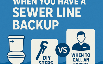 What to Do When You Have a Sewer Line Backup: DIY Steps vs. When to Call an Expert