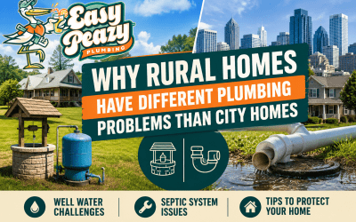 Why Rural Homes Have Different Plumbing Problems Than City Homes