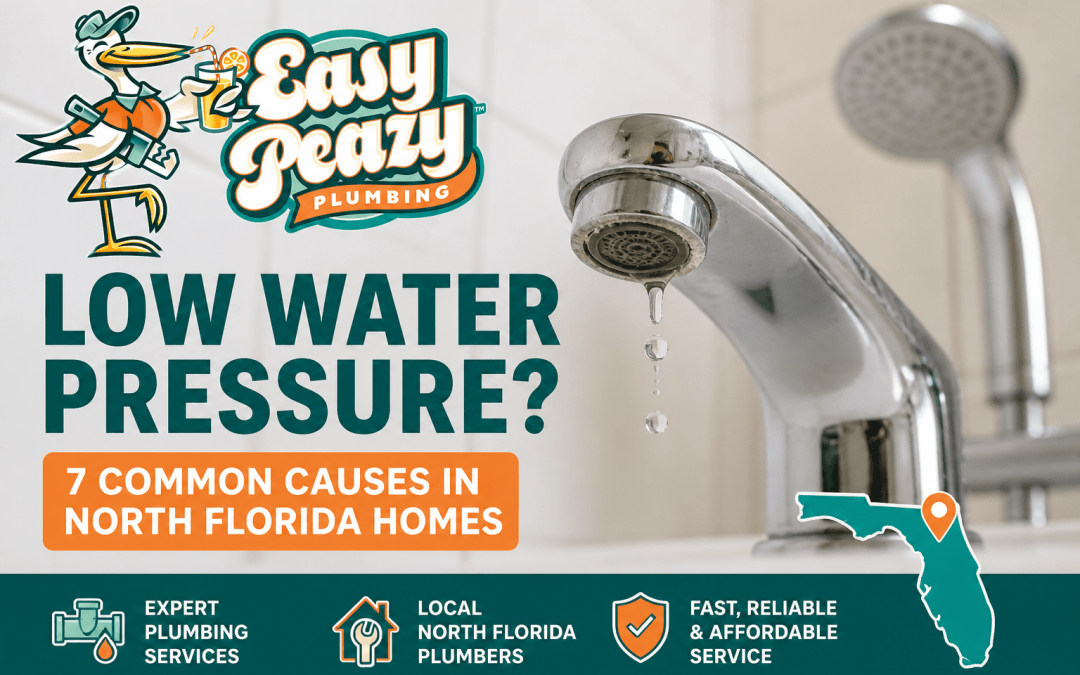 “Why Is My Water Pressure Low? 7 Common Causes in North Florida Homes”